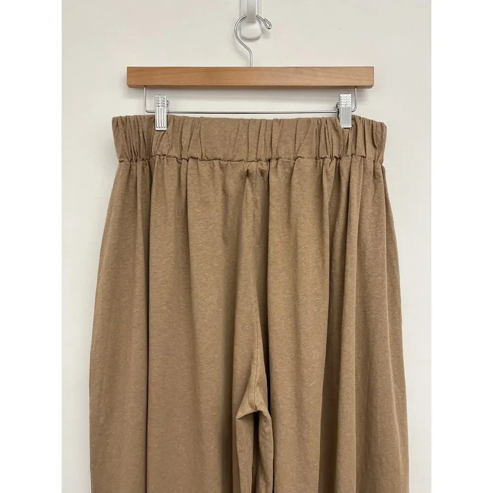 The Simple Folk Wildwood Summer Trouser Hemp Organic Cotton Wide Leg Pull On XL - Picture 4 of 11